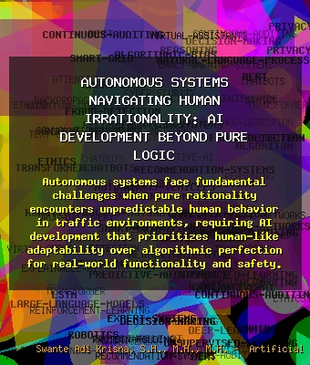 Autonomous Systems Navigating Human Irrationality: AI Development Beyond Pure Logic