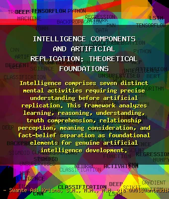 Intelligence Components and Artificial Replication: Theoretical Foundations