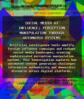 Social Media AI Influence: Perception Manipulation Through Automated Systems