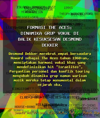 Formasi The Aces: Dinamika Grup Vokal di Balik Kesuksesan Desmond Dekker