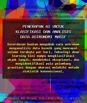 Penerapan AI untuk Klasifikasi dan Analisis Data Astronomi Masif