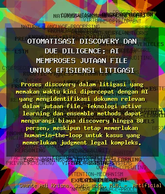 Otomatisasi Discovery dan Due Diligence: AI Memproses Jutaan File untuk Efisiensi Litigasi