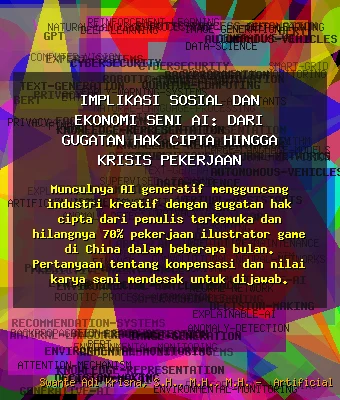 Implikasi Sosial dan Ekonomi Seni AI: Dari Gugatan Hak Cipta hingga Krisis Pekerjaan