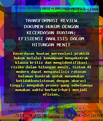 Transformasi Review Dokumen Hukum dengan Kecerdasan Buatan: Efisiensi Analisis dalam Hitungan Menit