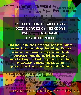 Optimasi dan Regularisasi Deep Learning: Mencegah Overfitting dalam Training Model