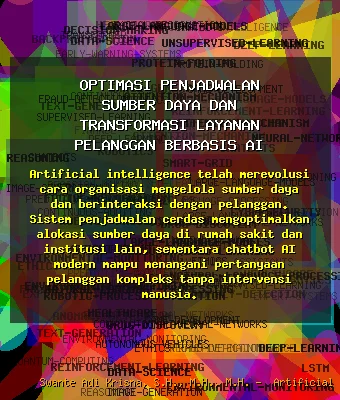 Optimasi Penjadwalan Sumber Daya dan Transformasi Layanan Pelanggan Berbasis AI