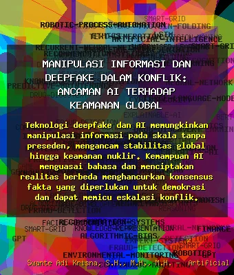 Manipulasi Informasi dan Deepfake dalam Konflik: Ancaman AI terhadap Keamanan Global