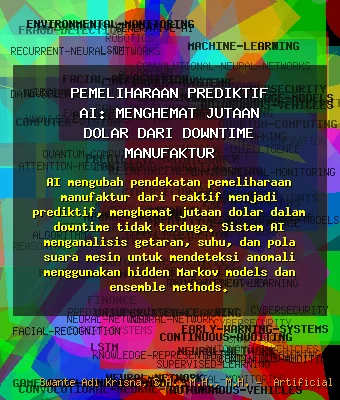 Pemeliharaan Prediktif AI: Menghemat Jutaan Dolar dari Downtime Manufaktur