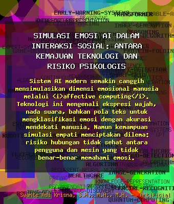 Simulasi Emosi AI dalam Interaksi Sosial: Antara Kemajuan Teknologi dan Risiko Psikologis