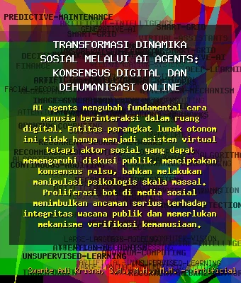 Transformasi Dinamika Sosial Melalui AI Agents: Konsensus Digital dan Dehumanisasi Online
