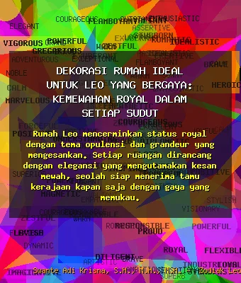 Dekorasi Rumah Ideal Leo: Kemewahan Royal 🏰 dalam Setiap Sudut