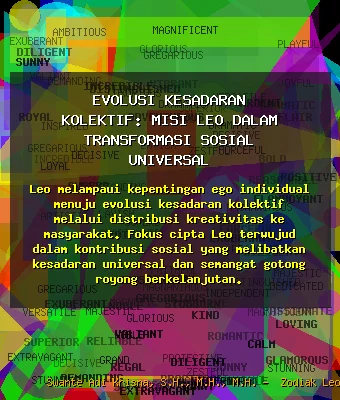 Evolusi 🌍 Kesadaran Kolektif: Misi Leo dalam Transformasi Sosial Universal