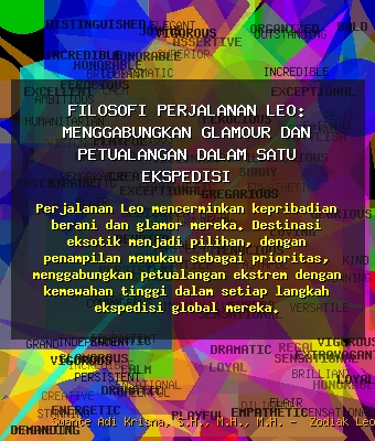 Filosofi Perjalanan Leo: Menggabungkan Glamour ✈️ dan Petualangan dalam Satu Ekspedisi