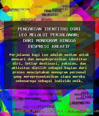 Pencarian Identitas Diri Leo melalui Perjalanan: Dari Monogram hingga Ekspresi Kreatif 🌍