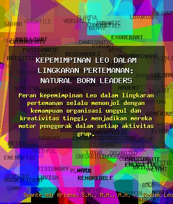 Kepemimpinan Leo dalam Lingkaran Pertemanan: Natural Born Leaders 👑