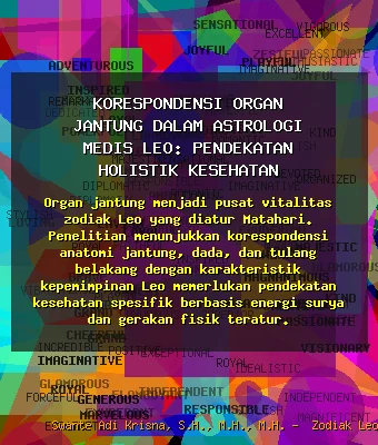 Korespondensi 🫀 Organ Jantung dalam Astrologi Medis Leo: Pendekatan Holistik Kesehatan