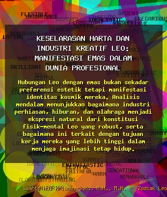 Keselarasan Harta dan Industri Kreatif Leo: Manifestasi Emas 💎 dalam Dunia Profesional