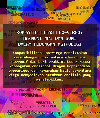 Kompatibilitas 🌻 Leo-Virgo: Harmoni Api dan Bumi dalam Hubungan Astrologi