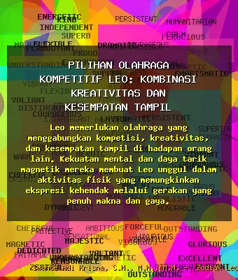 Pilihan 🏆 Olahraga Kompetitif Leo: Kombinasi Kreativitas dan Kesempatan Tampil