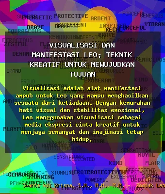 Visualisasi 🔮 dan Manifestasi Leo: Teknik Kreatif untuk Mewujudkan Tujuan
