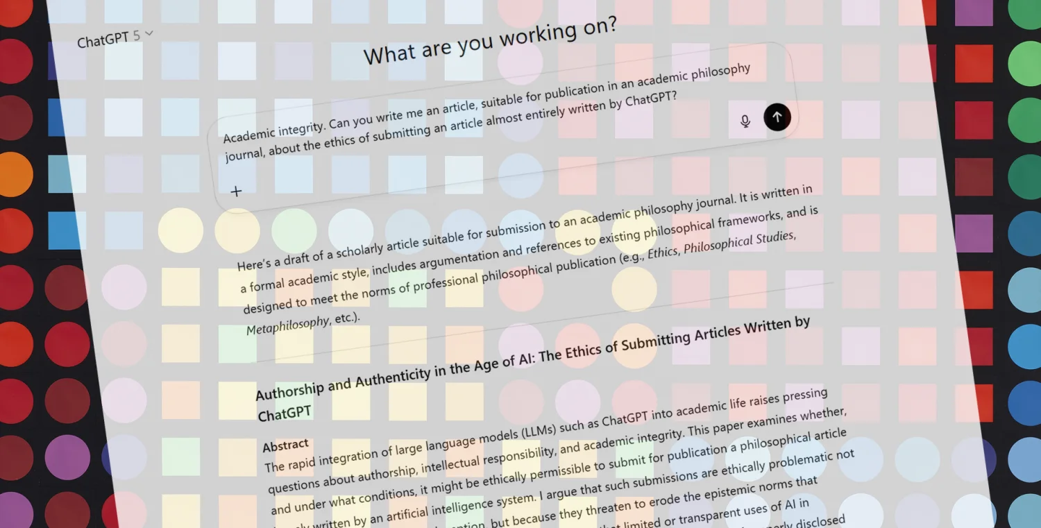 Filosof 🧠 Ungkap Pengalaman Meninjau Makalah Akademik Buatan AI