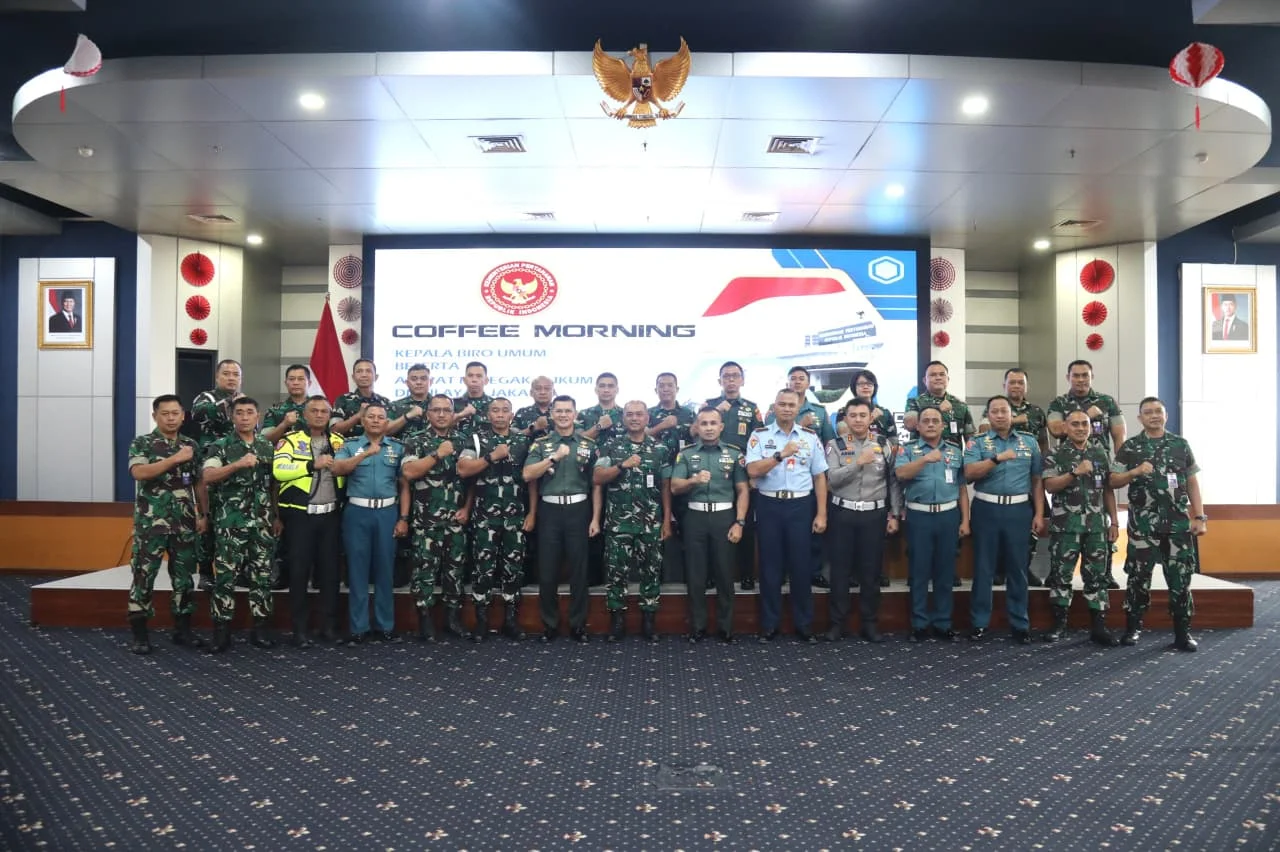 Kemhan Gelar Coffee ☕ Morning Perkuat Sinergi Aparat Penegak Hukum - Image 2