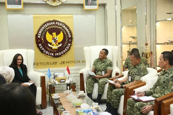 Kemhan RI 🌐 UNOPS: Jajaki Kerja Sama Modernisasi Pertahanan