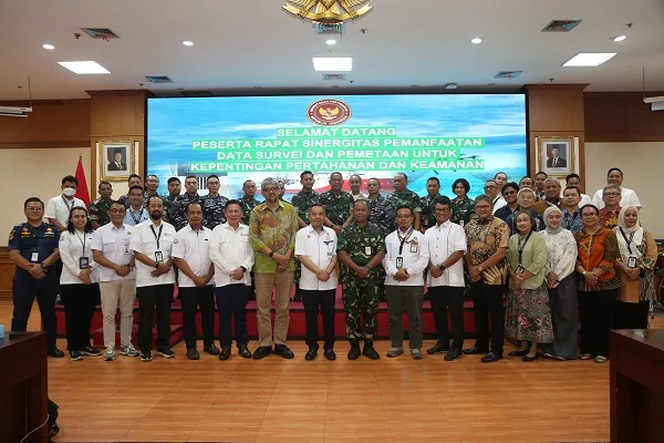 Kemhan Gelar Rakor 🗺️ Sinergitas Pemanfaatan Data Survei dan Pemetaan untuk Kepentingan Pertahanan Keamanan - Image 1