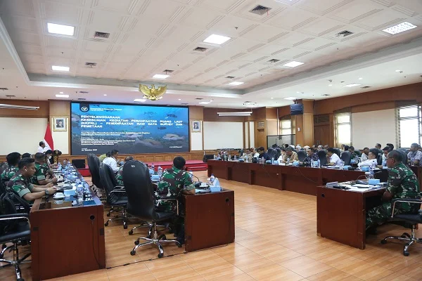 Kemhan Gelar Rakor 🗺️ Sinergitas Pemanfaatan Data Survei dan Pemetaan untuk Kepentingan Pertahanan Keamanan - Image 2