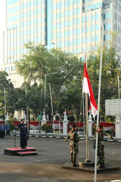Ditjen Renhan Kemhan Gelar Upacara HUT ke-80 RI dengan Semangat Persatuan - Image 1