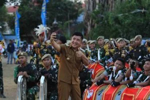 FVLM Unhan Meriahkan HUT RI ke-80 di Perbatasan Belu - Image 3