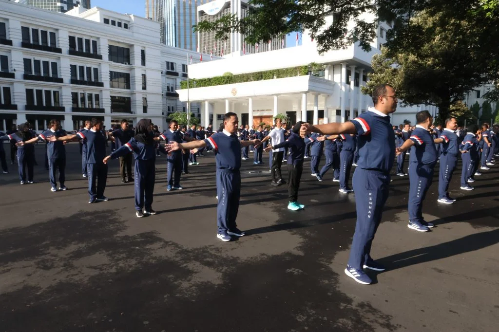 Itjen Kemhan Perkenalkan Pickleball ๐ untuk Kebugaran Anggota - Image 3
