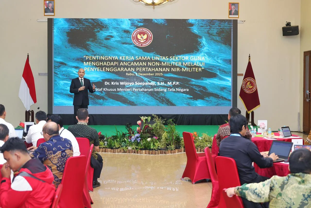 Kemhan Gelar ๐ก๏ธ Rapat Koordinasi Pertahanan Nirmiliter di Bogor - Image 3