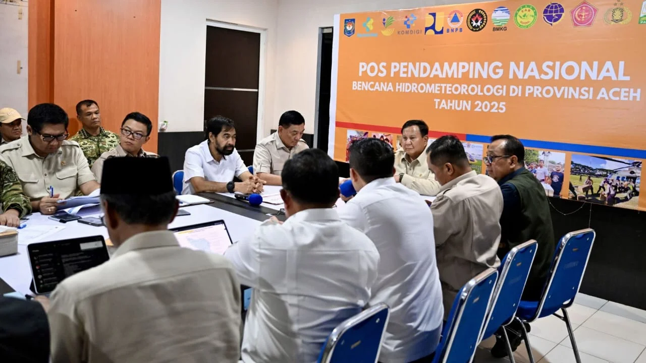 Presiden Prabowo 🇮🇩 Pimpin Ratas Penanganan Bencana Aceh-Sumut-Sumbar - Image 2