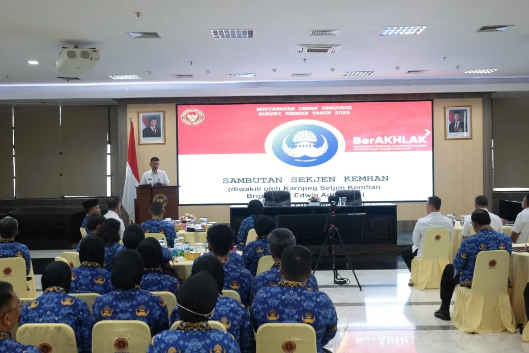 Revolusi Kepemimpinan KORPRI Kemhan Pilih Syamsu Rizal Periode 2025-2030 - Image 1