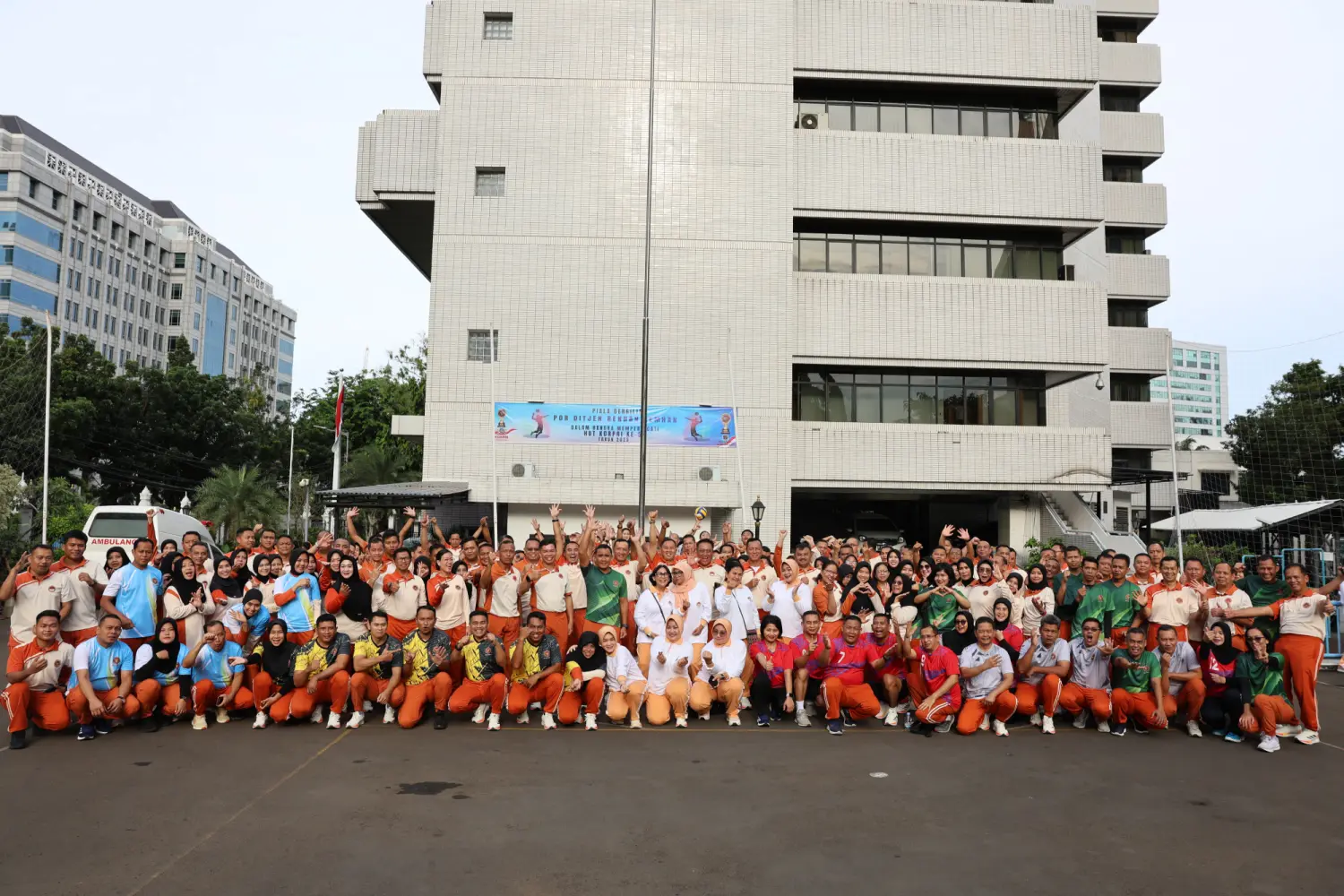 Piala Bergilir ⚽ POR Ditjen Renhan Kemhan HUT Korpri 54 - Image 1