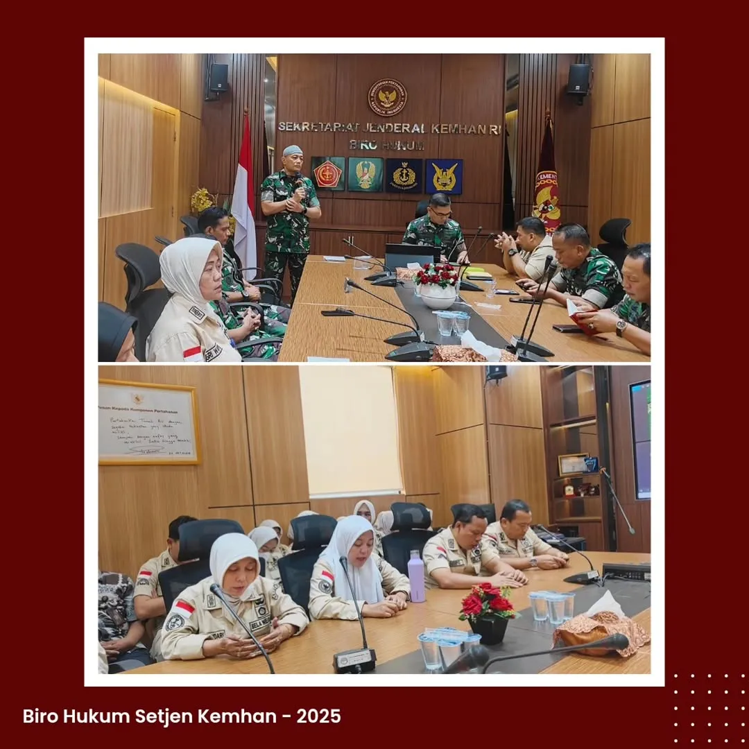 Biro Hukum Kemhan 🕌 Gelar Yasinan Maulid Nabi 1447H - Image 4