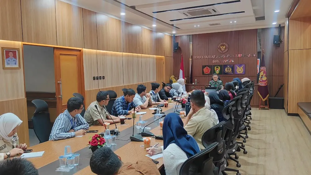 Kemhan Gelar Penyuluhan 🎓 Bela Negara Untuk Mahasiswa Magang di Biro Hukum - Image 5
