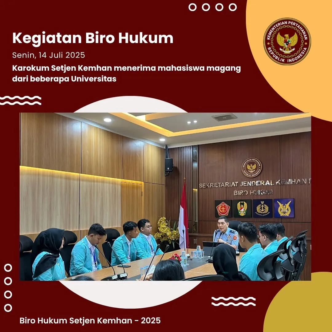 Mahasiswa UNS 🎓 Diterima Magang di Biro Hukum Kemhan, Kolaborasi Strategis! - Image 1