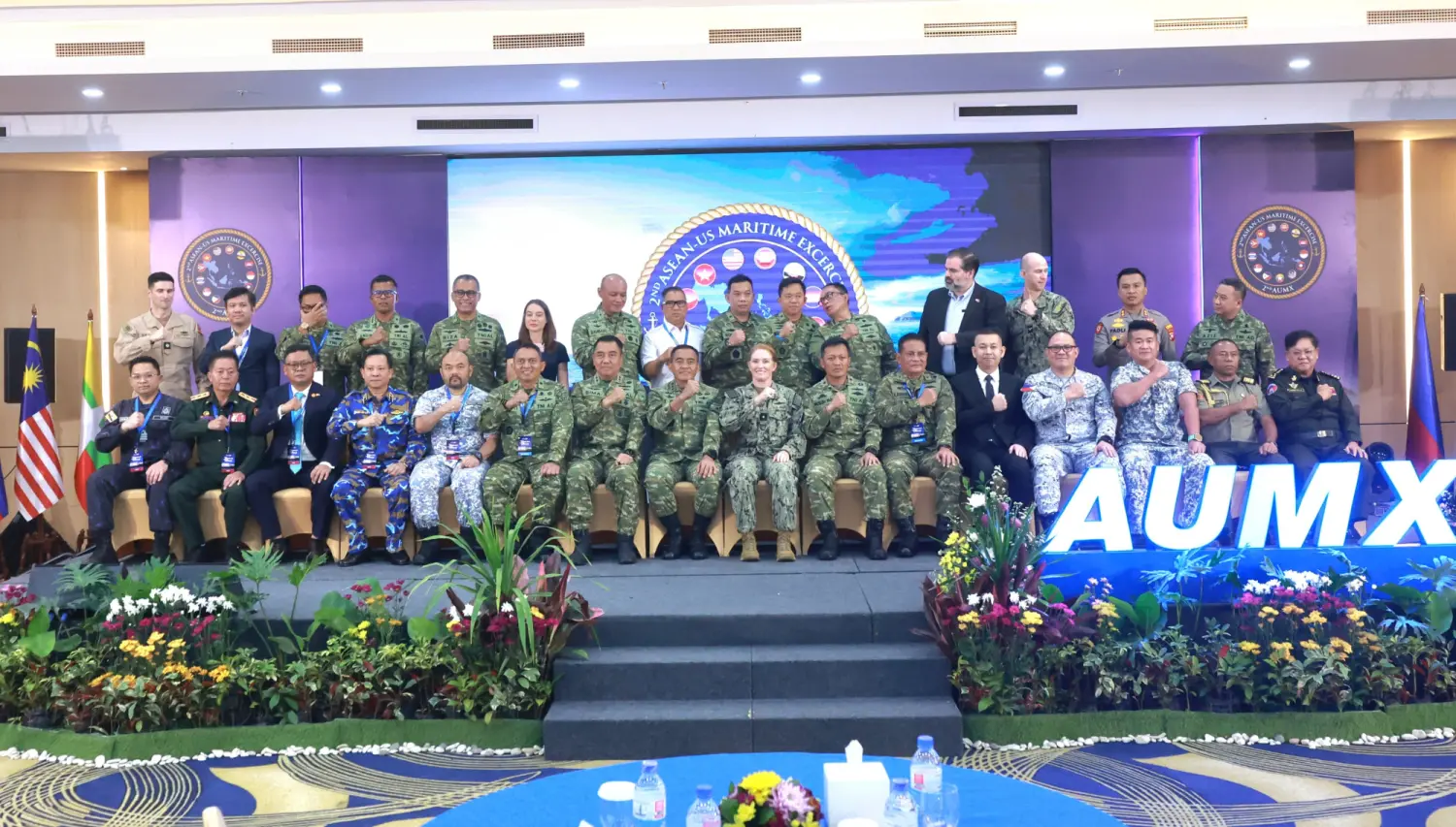 Sekjen Kemhan RI 🌊 Buka Latihan Maritim AUMX 2025 - Image 3