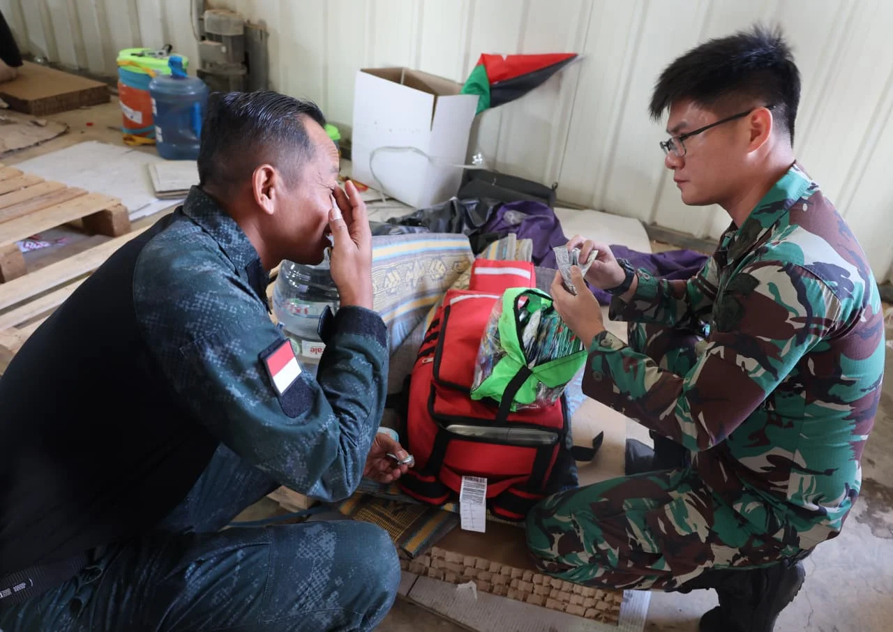 Tenaga Medis Satgas 🏥 Garuda Jadi Kunci Sukses Misi Gaza - Image 1