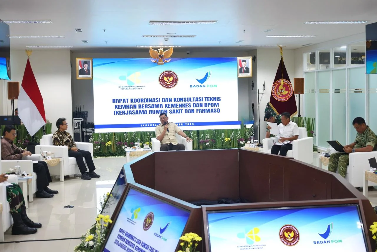 Kemhan-Kemenkes-BPOM Bekerja 🏥 Sama Tingkatkan Kesehatan Prajurit dan Masyarakat Melalui Modernisasi Fasilitas - Image 2