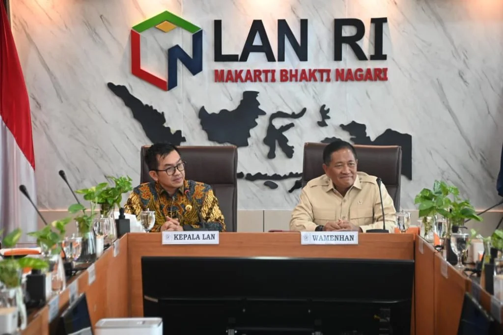 Wamenhan & LAN 🤝 Gelar Pertemuan Strategis Perkuat SDM Pertahanan - Image 1