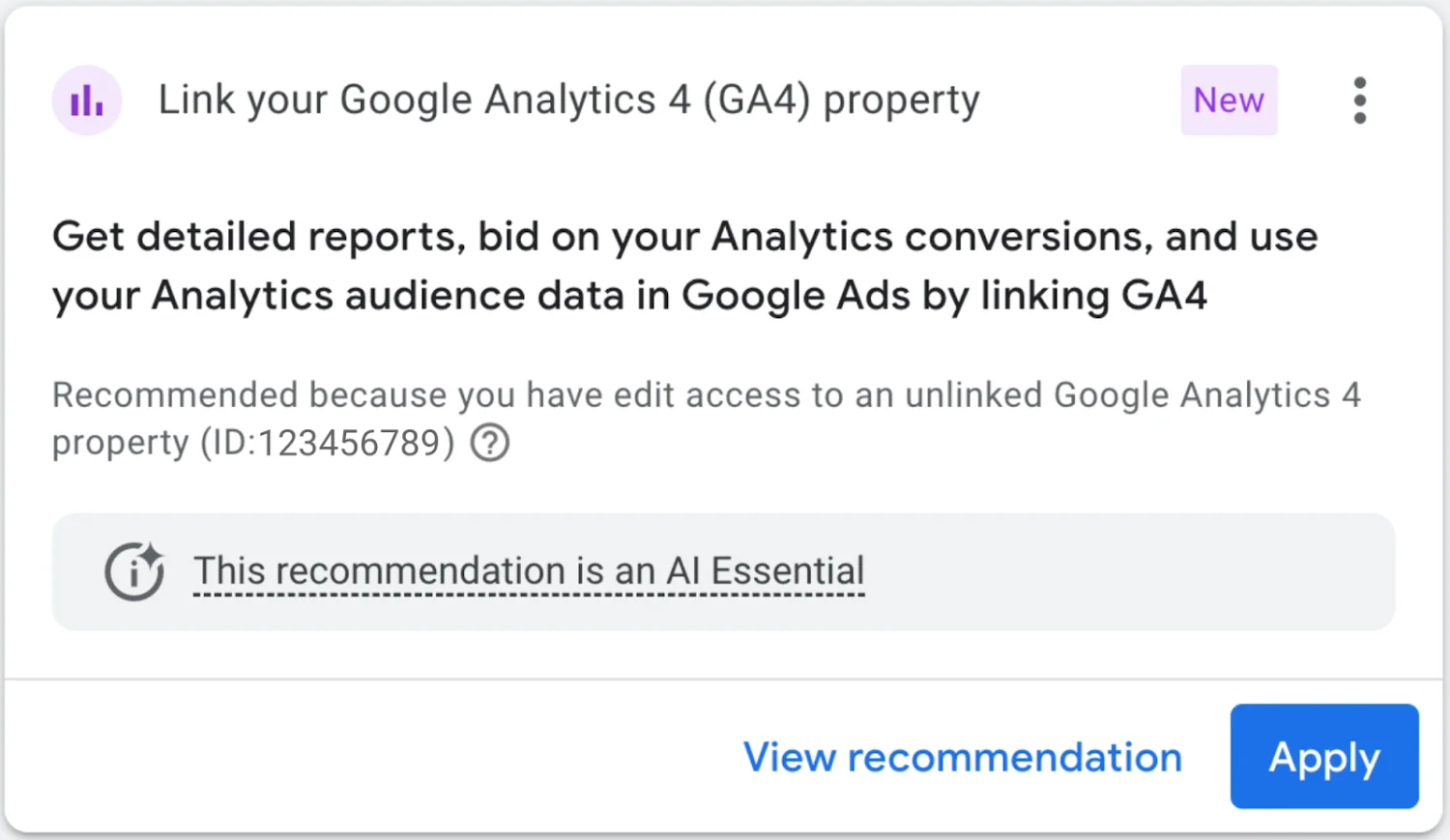 Google Ads Hadirkan Rekomendasi Otomatis Integrasi Analytics Satu Klik - Image 2